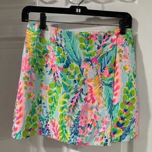Lilly Pulitzer Neon Botanical Skort